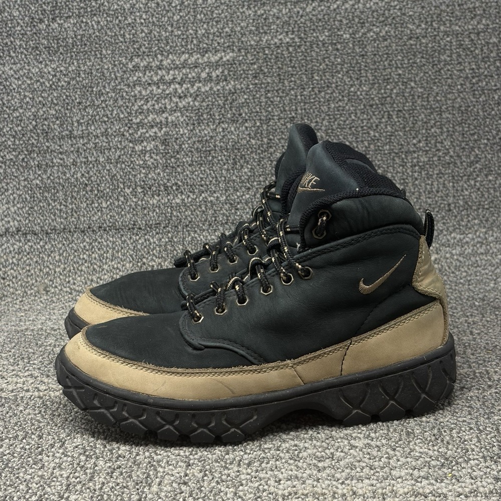 Vintage 1995 Nike ACG 685049-021 Women's 6 Black Tan Hiking Boots 950507